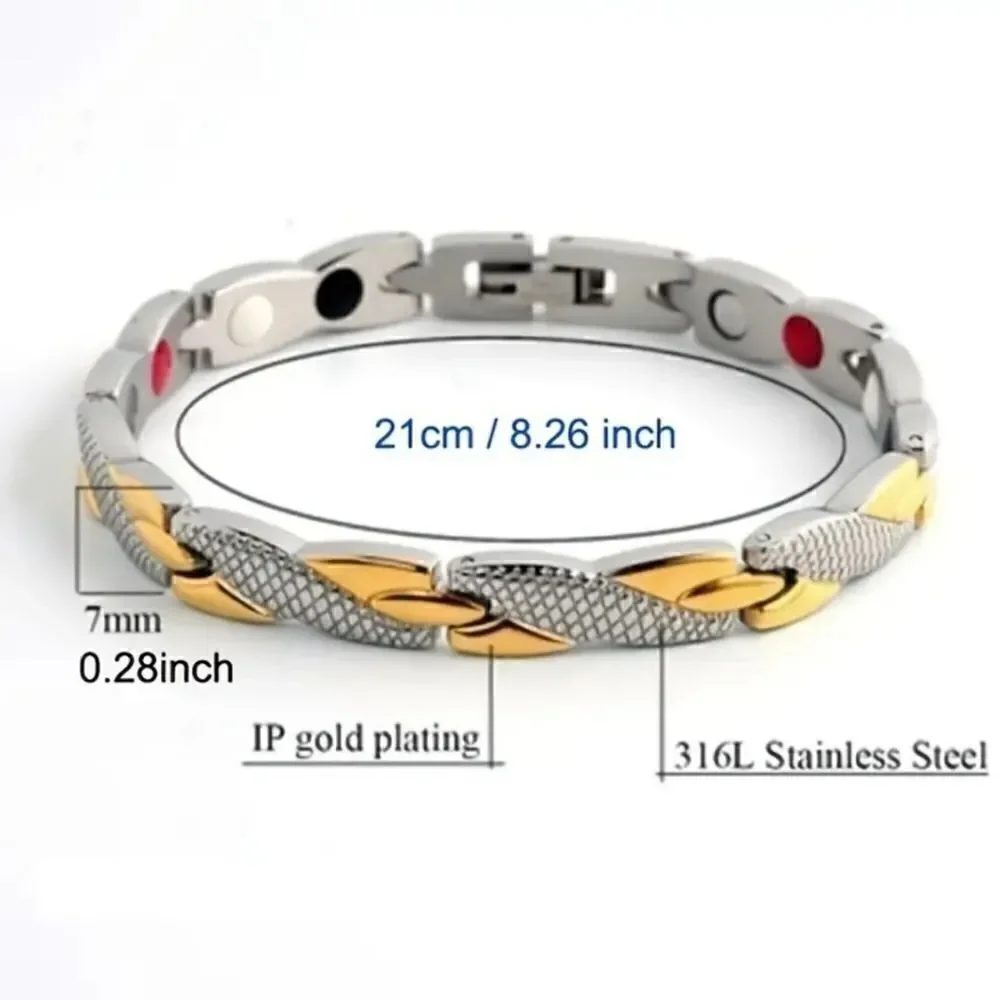 Casual Retro Fashion Pattern Magnetic Bracelet